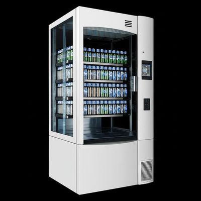 Recycle Bedding Soft Drop Systems Bottle Reverse Vending Machine for Glass Bottle and Optional Refrigerator