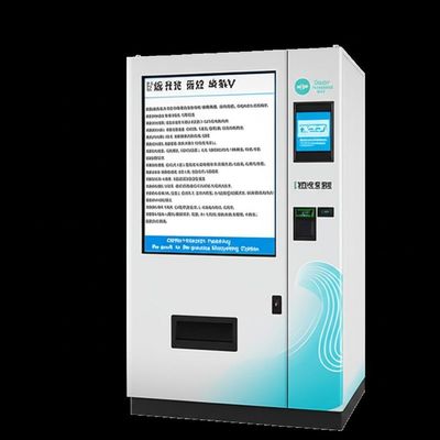 Sorting Reverse Vending Machine 49inch Highlight Touch Screen Suitable for Re-packing Re-pack to Other Recycling Option