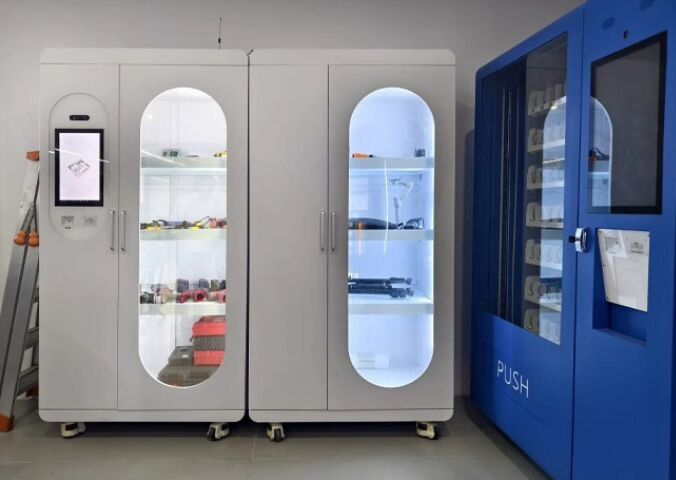 Company Office Supplies AI powered and weigh based Inventory Vending Solution,integrate ERP software