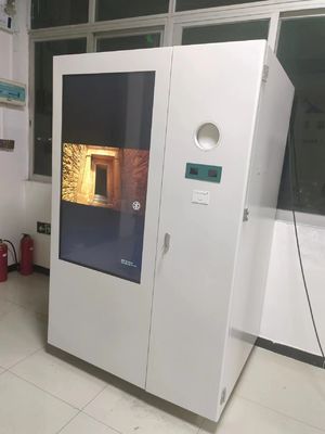 Calidad Pantalla táctil de 50 pulgadas Máquinas de clasificación de reciclaje Aplastar botellas de plástico Latas de metal Fábrica