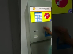 El centro de servicio auto de RVM de la botella plástica portátil económica de la máquina expendedora, monta el tipo aprobación del CE