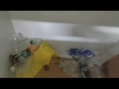 Máquina expendedora de reciclaje reversa inteligente de la prenda impermeable de la universidad IP54